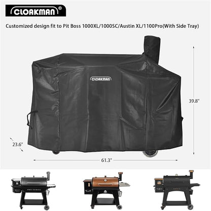 Grill Cover Compatible with Pit Boss Rancher XL/Austin XL | Premium Heavy-Duty Waterproof Grill Cover for Pit Boss Rancher XL/Austin XL/1000S/1100 Pro Wood Pellet Grill