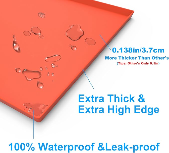 28" Silicone Mat for Blackstone Griddle Top, 100% Silicone Protective Mat Cover for Blackstone Grill
