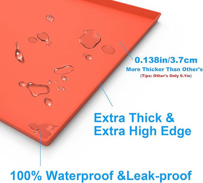 28" Silicone Mat for Blackstone Griddle Top, 100% Silicone Protective Mat Cover for Blackstone Grill
