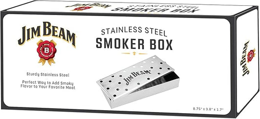 Jim Beam Stainless Steel Smoker Box