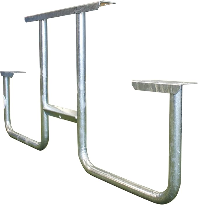 Picnic Table Frame Kit – Commercial Grade, Fully Welded Steel, 6-Foot DIY Design (Customer Supplies Lumber), Made in The USA