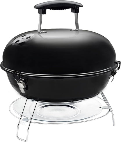 Portable Charcoal Grill with Removable Legs (14 Inch)