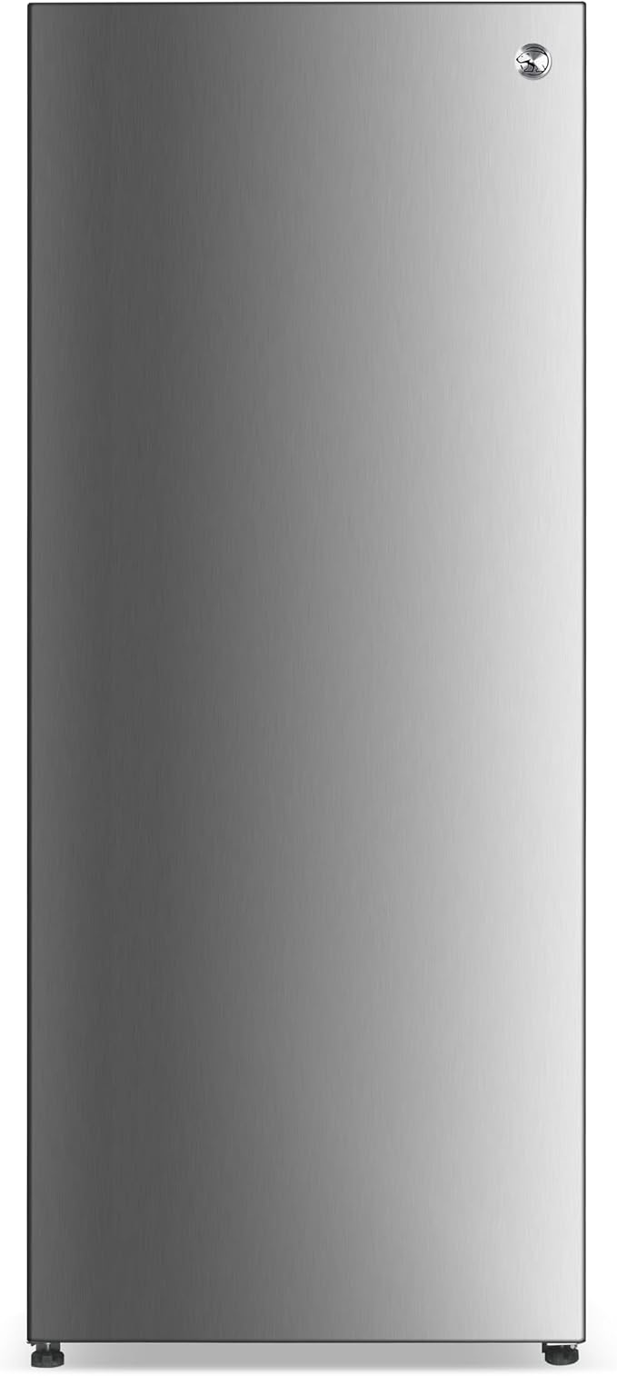 Commercial Cool 16.4 Cu. Ft. Convertible Freezer Refrigerator, Upright Fridge with Glass Shelves, Reversible Door, ENERGY STAR rated, Auto Defrost, CCUC1640GS, Stainless Look | Upright Fridge with Glass Shelves, Reversible Door, ENERGY STAR rated, Auto...
