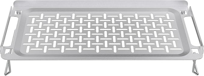 Griddle Warming Rack for Weber Slate 36 30 28 Inch Rust-Resistant Griddle, Stainless Steel Grill Warming Rack for Blackstone 17 22 28 36 Inch Charbroil Camp Chef and Most Flattop Griddle Accessories