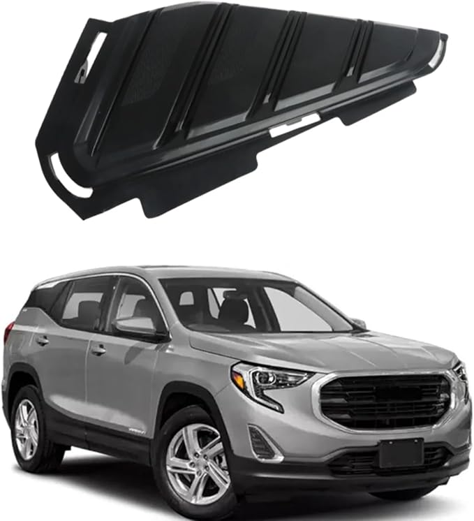 Generic Fog Lamp Grill Light Hood for Gmc for Terrain 2018 2019 2020 2021 Front Bumper Fog Light Cover Fog Lamp Grille Fog Lamp Grill 23394896
