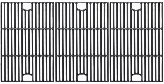 17 inch Cooking Grates for Nexgrill 6-Burner Deluxe 720-0896B Gas Grill, Cast Iron Grill Grids for Home Depot 720-0898 720-0896E 720-0896X 720-0896 720-0896BK 720-0896C 720-0898A Replacement Part