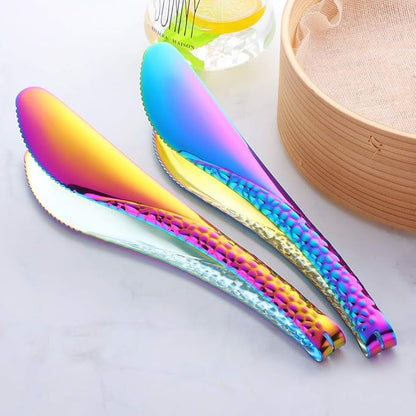 CASJ0447 | 10.4-inch versatile tongs Mirror-polished for serving salads,grilling meats