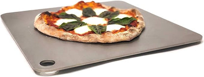 ThermiChef 16x16 Pizza Steel, 3/8" Thick, 27.5 lbs - Cooking Steel for Oven & Grill - Made in USA