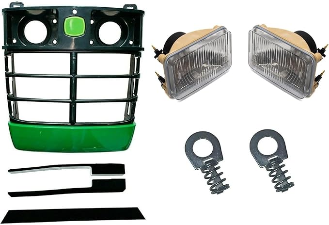 Replacement for John Deere Grille/Head Lights/Mounting Pad/Clips LVA11379 Fits 4500 4600 4700 OEM