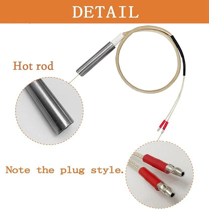 Replacement Igniter for 110V Green Mountain Daniel Boone and Jim Bowie Pellet Grill