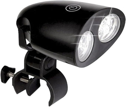 C Clamp Mounted BBQ Light for Secure Attachment Featuring Degree Rotation and 10 Bulbs on Various Grills Nylon Fiberglass Light