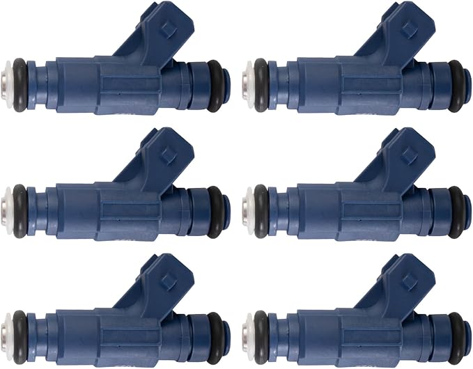 TRQ Fuel Injector Set | For 2002-2003 Ford Explorer Explorer Sport Trac 2001-2003 Ranger Mazda B4000 Mercury Mountaineer