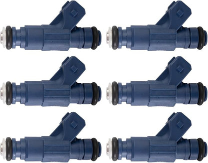 TRQ Fuel Injector Set | For 2002-2003 Ford Explorer Explorer Sport Trac 2001-2003 Ranger Mazda B4000 Mercury Mountaineer