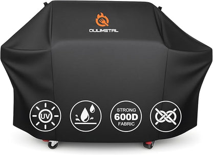 72 inch BBQ Grill Cover - 600D BBQ Cover for Outdoor Grill Heavy Duty and Waterproof,Large Barbecue Gas Grill Covers for Weber,Char-Broil,Nexgrill,Monument,Dyna-glo,Brinkmann and More