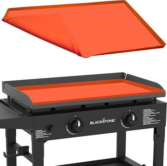 28" Premium Silicone Griddle Mat for Blackstone 28 Inch Grill, Heavy Duty Food Grade Silicone Griddle Cover, Keep Your Grill Clean and Rust-Free All Year Long