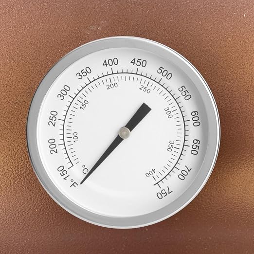 74402 Smoker Temperature Gauge for Pit Boss PB700FB PB700D PB820FB PB820D Wood Pellet Grills, BBQ Thermometer Accessories for Pit Boss Classic 700 & 820 & 1000 Series, White