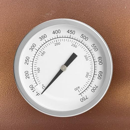 74402 Smoker Temperature Gauge for Pit Boss PB700FB PB700D PB820FB PB820D Wood Pellet Grills, BBQ Thermometer Accessories for Pit Boss Classic 700 & 820 & 1000 Series, White