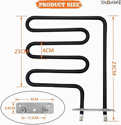 1200 Watts Smoker Heating Element Kit Replacement Part 9907090039 for Masterbuilt 40 inches Digital Electric Smokers