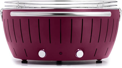 LotusGrill Barbecue Smokeless Grill Bundle with Grill Stand for Safe, Fun and Fast Grilling