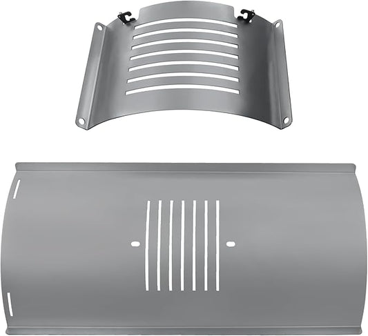 Flame Broiler Kit for Pit Boss PB1600, PB1150, PB1100, PB1000 Series and Pro Series 1100 (PB1100PS1) Wood Pellet Grills, Replacement Parts Includes Main Plate and Slider for Pit Boss Smoker Grill