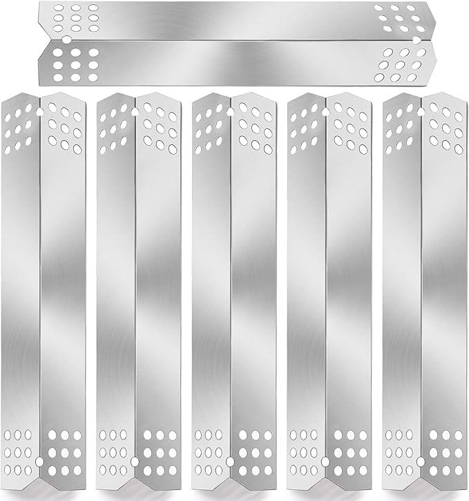 Criditpid Grill Replacement Parts for Nexgrill 720-0896b 720-0830h 720-0882a 720-0783E, Grill Master 720-0697 720-0737 Grill, 6-Pack Grill Heat Plate Parts for Members Mark 720-0830F