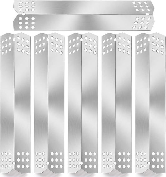 Criditpid Grill Replacement Parts for Nexgrill 720-0896b 720-0830h 720-0882a 720-0783E, Grill Master 720-0697 720-0737 Grill, 6-Pack Grill Heat Plate Parts for Members Mark 720-0830F