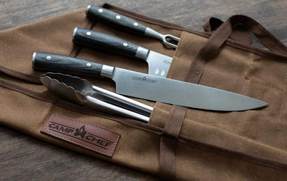 Camp Chef Deluxe 4 Piece Carving Knife Set, Multi