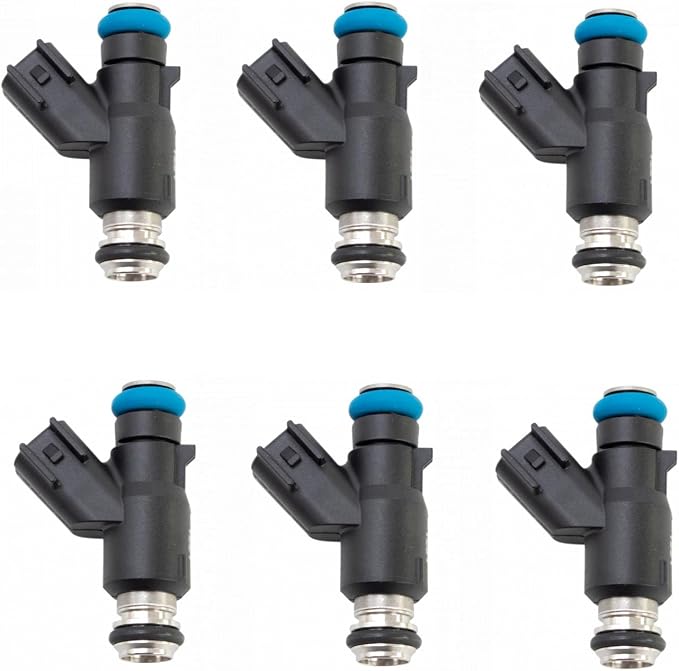 TRQ Fuel Injector Kit Set of 6 | For 300 Pacifica Town & Country Avenger Charger