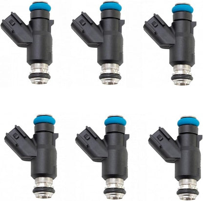 TRQ Fuel Injector Kit Set of 6 | For 300 Pacifica Town & Country Avenger Charger