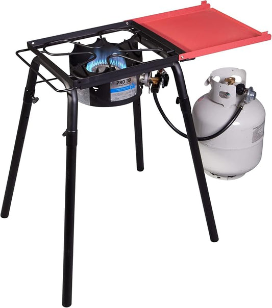 Camp Chef Camp Chef Pro 30 Single Stove - 1-Burner Camp Stove - Ultra Portable Gas Stove for Outdoor & Camping Gear - 231 Sq In Cooking Area