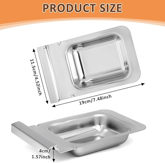 Replacement Wood Chip Tray for Masterbuilt 30 inch & 40 inch Digital Electric Smoker, Wood Chip Tray Replacement Part 9007140023 for Masterbuilt Electric Smoker