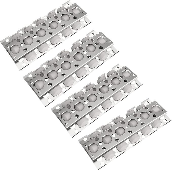SafBbcue Grill Briquettes for Summerset Sizzler Grill Parts RCS 26" 32" 40" Grill Replacement Parts Turbo Captn Cook CG3CKWN CG4CKW Flame Tamer, 4 Pack