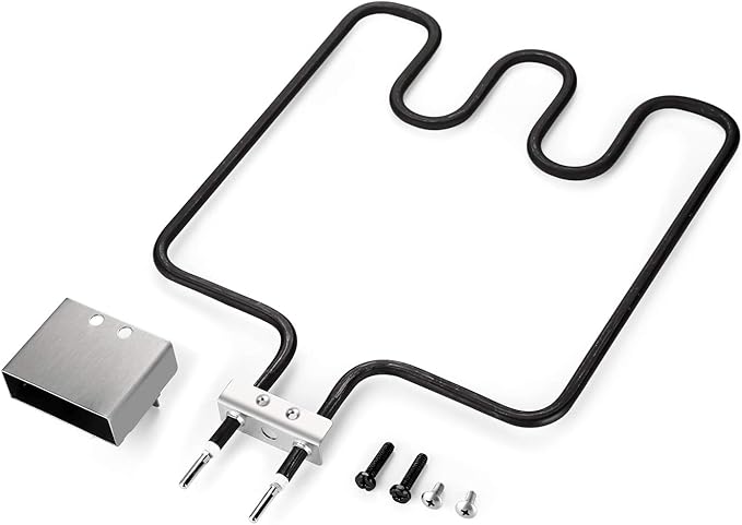 WADEO 1500 Watt Heating Element Compatible with Masterbuilt Electric Smoker and Grill, Adjustable Thermostat Cord Controller, Masterbuilt Smoker Parts for Smokers & Turkey Fryers