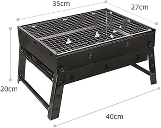 Charcoal Grills Outdoor Barbecue Stove Household Charcoal Barbecue Stove Portable Thickened Barbecue Stove Folding Barbecue Stove Outdoor Grill