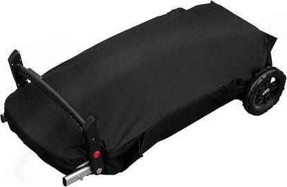 Onlyfire Grill Cover for Weber 9010001 Traveler Grill, Heavy Duty Waterproof 600D Fabric Weather Resistant Protective Cover, Portable Storage Grill Cover Replacement for Weber Traveler Grill