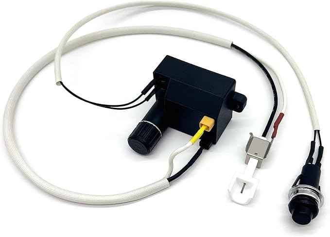 WEMEIKIT 7642 Grill Igniter Kit for Weber Spirit 210 / Spirit 310 Grills with Front-Control Panel (2013-Newer), Spirit 200/300 Igniter Replacement for Spirit E210 E310 S210 Starter Grill Parts