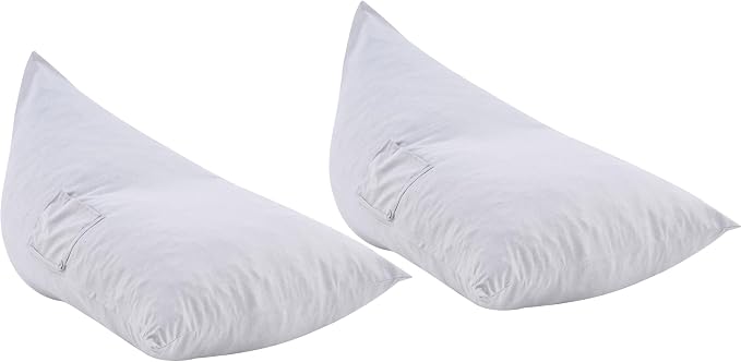 Christopher Knight Home Arlene Twist Outdoor Bean Bag Chair Set of 2, Fabric Bean Bag Lounger for Adults and Kids, Outdoor Comfy Reading Chair, Patio Lounge Sofa for Poolside Garden, Gray