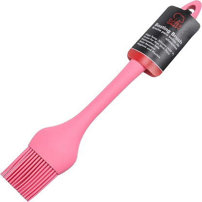 Chef Craft Premium Silicone Basting Brush, 10.25 inch, Pink
