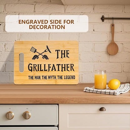 Dad Gift from Daughter Son, Kitchen Wall Decor, BBQ & Grilling Accessories - Unique Father's Day, Christmas & Birthday Gifts Idea