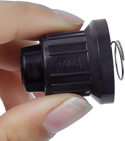 A.I.FORCE 2Pcs AAA Battery Igniter Caps, Ignitor Push Button with Springs and mounting Thread, Ignition Caps Replacement for Gas Fire Pit, BBQ, Grill, Barbecue Spark Generator