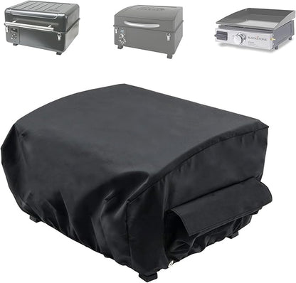 Grill Cover for Traeger Ranger & Scout Series BAC475, Waterproof Portable Griddle Cover for Blackstone 17" Griddle Series, 600D Portable Full-Length Grill Cover for Ranger Wood Pellet Grill