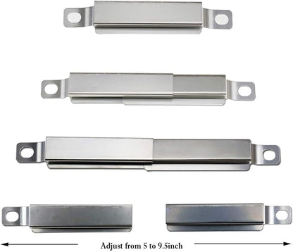S9116A(3-Pack) S1678A (3-Pack) 15 1/16" Stainless Steel Heat Plate,Crossover Tubes and Burner Replacement for Gas Grill Models Charbroil 463722313, Charbroil 463722314 and Charbroil 463742111