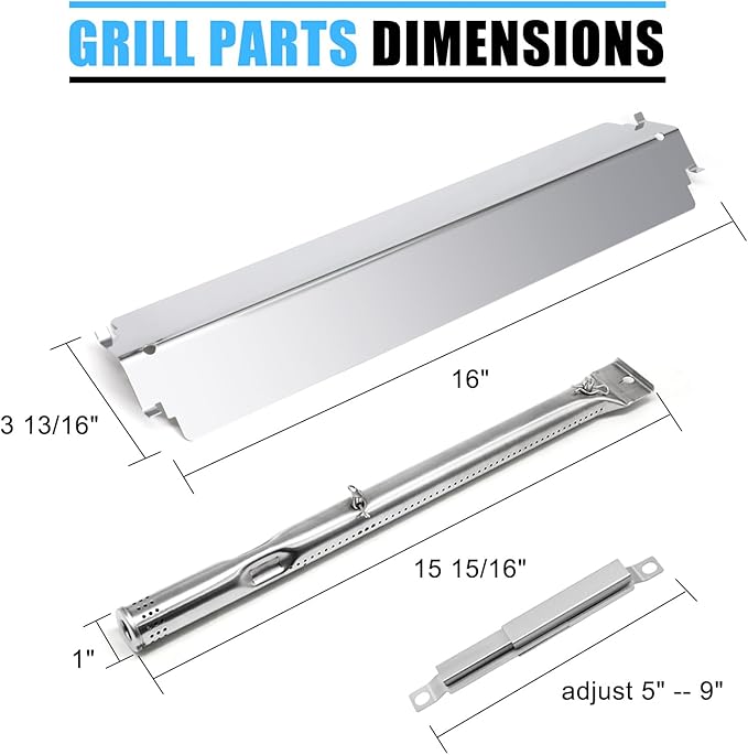 Repair Kit for Charbroil 463247412 463257110 463247109 463261709 463270912 463270913 463261006 Grill Replacement Parts