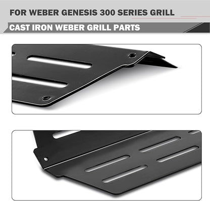 Genesis E310 Grill Replacement Parts 7621 Flavorizer Bars Parts 7524 Grill Grates 65505 Heat Deflector Weber Genesis E-330 E-310 S-330 EP-330 Grill Parts 7620 Flavor Bars Cooking Grates Replacement