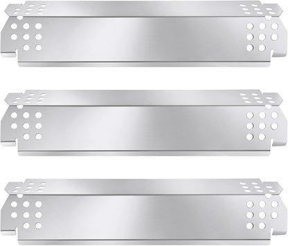 Criditpid Grill Heat Plate Replacement Parts for Home Depot Nexgrill 720-0925S 720-0864 720-0864M, Stainless Steel Grill Heat Tent, Flame Tamer for BBQ PRO 3 Burner 122.20148511, Members Mark 720-0839