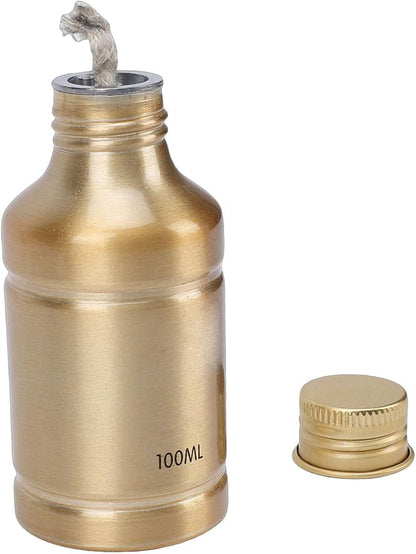 Portable Aluminum Alloy Alcohol Burner Lamp for Outdoor Activities 100ml Capacity
