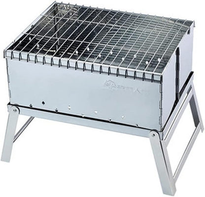 Gas Grill Stainless Steel Mini BBQ Grill Charcoal Grill Outdoor Portable Folding Barbecue, BBQ Grills