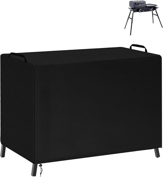 Grill Cover for Blackstone 1555/1550 Tailgater Gas Grill and Griddle Combo, Heavy Duty Waterproof Blackstone Flat Top 2 Burner Gas Griddle Grill Cover, 600D Anti UV