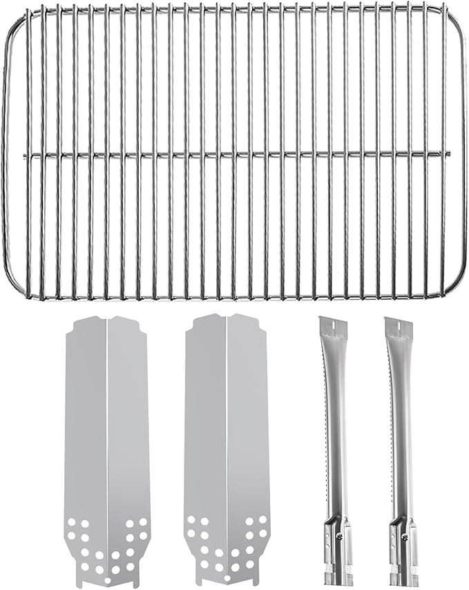 BQMAX Grill Parts for Charbroil Classic 280 2-Burner 463672717 463672817, Stainless Steel Heat Plate for Charbroil Classic Replacement Parts G320-0200-W1 G215-0203-W1