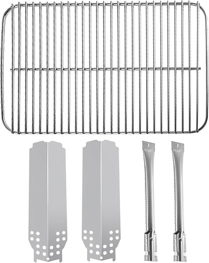 BQMAX Grill Parts for Charbroil Classic 280 2-Burner 463672717 463672817, Stainless Steel Heat Plate for Charbroil Classic Replacement Parts G320-0200-W1 G215-0203-W1